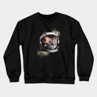 Meownaut Space Cat Crewneck Sweatshirt